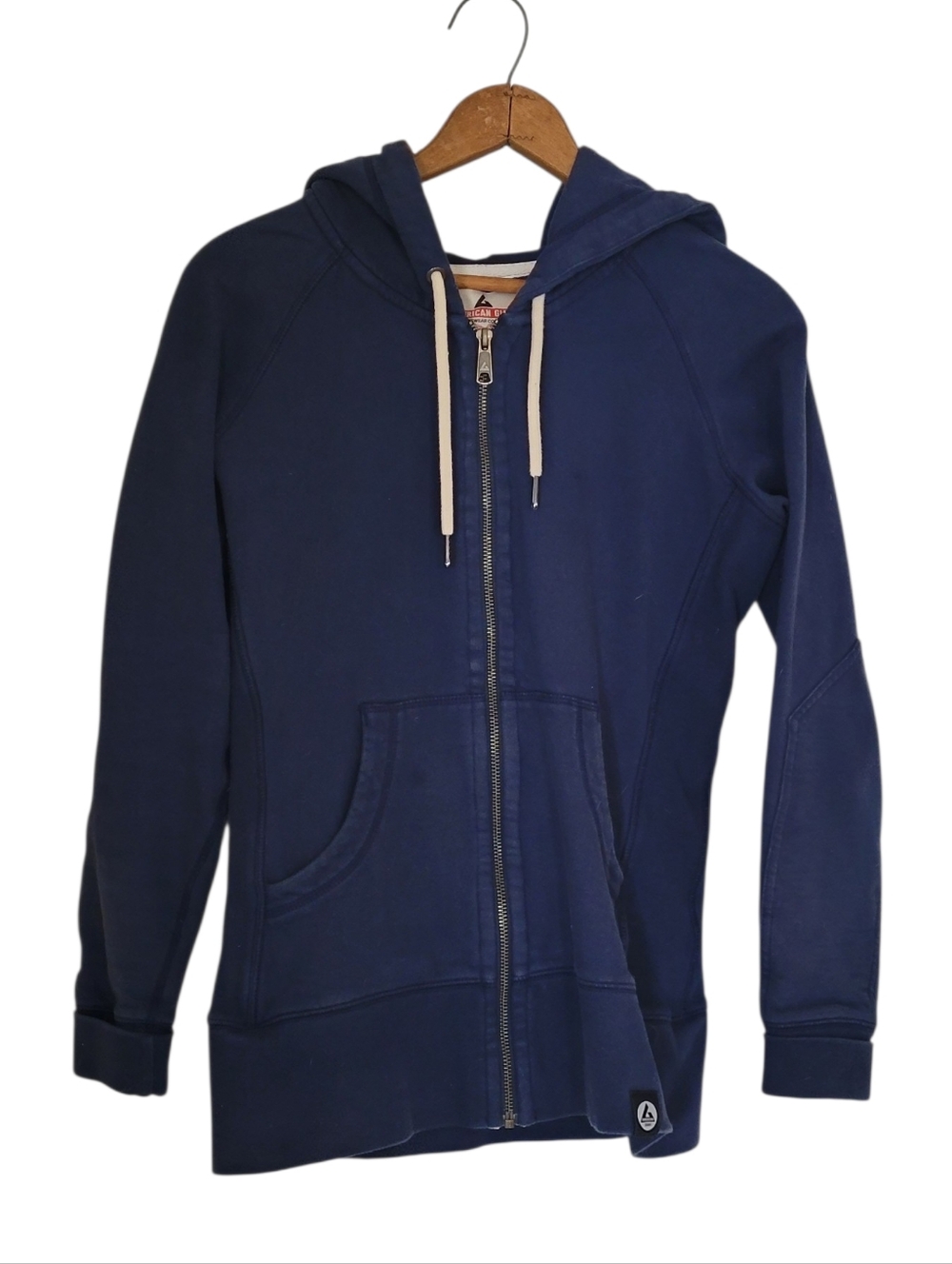 AMERICAN GIANT Full Zip Hooded Sweatshirt Womens Small